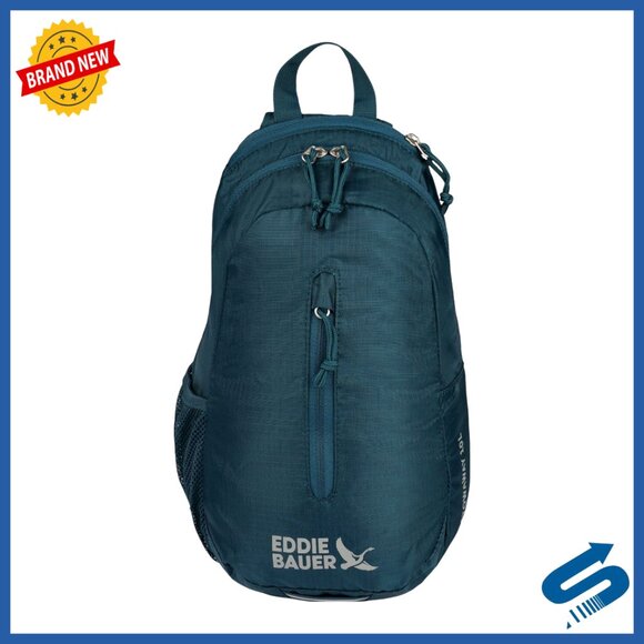 Packable Sling Bag 10L Ripstop Nylon Water-Resistant Travel Hiking